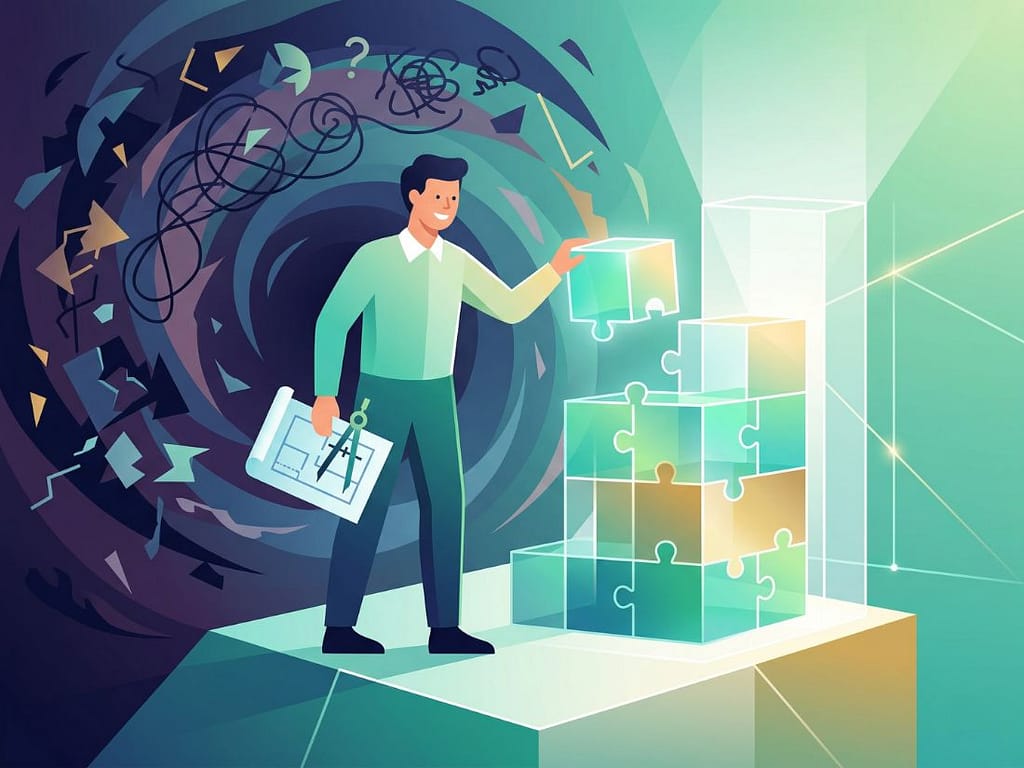 감정의 소용돌이를 벗어나 체계적인 원칙을 쌓으며 바카라 리스크 관리 실전 전략을 수행하는 모습.