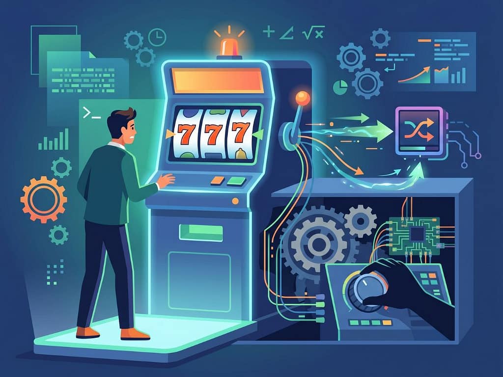 슬롯머신 확률 조작 논란과 근접 오류(Near Miss) 연출의 내부 메커니즘을 분석하는 데이터 대시보드.