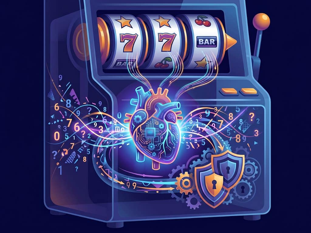 슬롯머신 내부의 심장인 RNG 난수 생성기가 무작위 숫자를 생성하며 공정한 결과를 결정하는 핵심 원리.